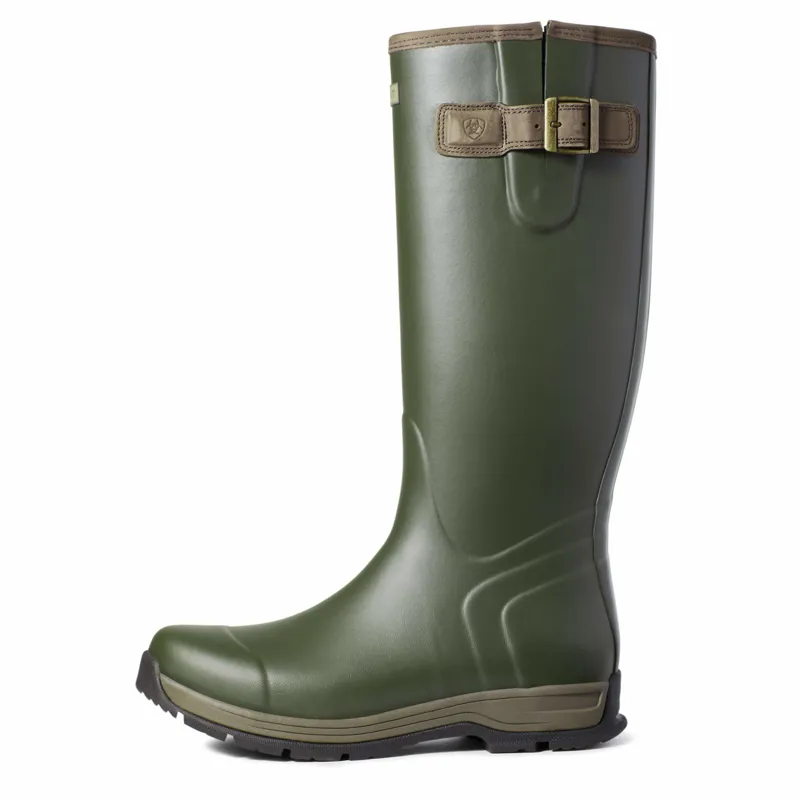 Ariat Mens Burford Wellington Boots in Olive